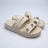 Dép Crocs 2 Quai Baya Platform Đế 4cm Tặng Sticker Giả Kim Loại Giá 149.000 VND