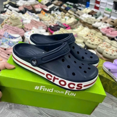 Dép Cross Baya Band Clog Nam Nữ Viền Màu - Tặng kèm 6 size Nữ, Màu Unisex 138.999 VND