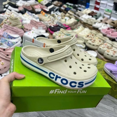 Dép Cross Baya Band Clog Nam Nữ Viền Màu - Tặng kèm 6 size Nữ, Màu Unisex 138.999 VND