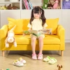 Dép cross bé gái Mario 5 tuổi+ màu pastel tươi tắn kèm phụ kiện hoa anh đào thời trang - Giá ưu đãi 207.360 VND 4