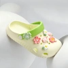 Dép cross bé gái Mario 5 tuổi+ màu pastel tươi tắn kèm phụ kiện hoa anh đào thời trang - Giá ưu đãi 207.360 VND 6