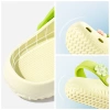 Dép cross bé gái Mario 5 tuổi+ màu pastel tươi tắn kèm phụ kiện hoa anh đào thời trang - Giá ưu đãi 207.360 VND 8