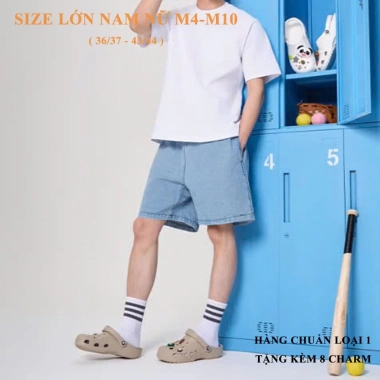 Dép Cross Classic Baya cho nam nữ – mềm nhẹ, không mùi, size M4‑M10, aoibaby giá ưu đãi 7