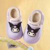 Dép cross len Sanrio Mario mùa đông bé gái - giày suốt lót lông ấm, giá 207.900 VND 2