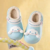 Dép cross len Sanrio Mario mùa đông bé gái - giày suốt lót lông ấm, giá 207.900 VND 4