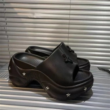 Dép đế dày 9CM sandal nữ cao gót chống trượt - Giá chỉ 232.268₫ 3