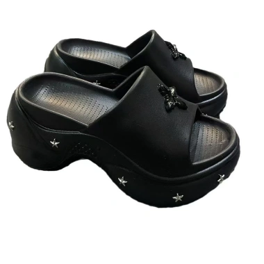Dép đế dày 9CM sandal nữ cao gót chống trượt - Giá chỉ 232.268₫ 6