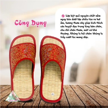 Dép Đi Trong Nhà Hương Quế DCQ No.50 - Siêu Nhẹ, Chống Trượt, Giá Ưu Đãi 89k 5