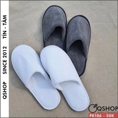 Dép đi trong nhà nam nữ PK106 QSHOP - Đệm êm, siêu nhẹ, giá ưu đãi 56k, lý tưởng cho khách sạn