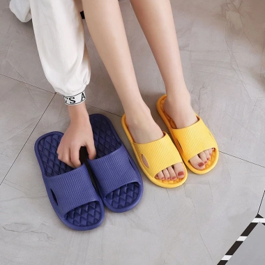 Dẹ́p đi trong nhà, văn phòng, nhà tắm - Nhựa siêu bền, chống trơn trượt, giá 24.999đ