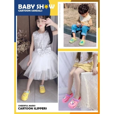 Dép EVA bé Cheerful Mario chính hãng - Dép súc hoạt hình cổ điển, thoải mái tập đi, giá 120.043 VND 6 Dép EVA bé Cheerful Mario chính hãng - Dép súc hoạt hình cổ điển, thoải mái tập đi, giá 120.043 VND 6
