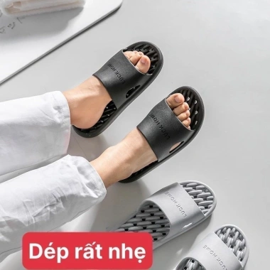 Dép EVA trong nhà văn phòng xốp lỗ thoát nước chống trượt mát xa chân giá 31.000₫ 8