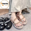 Dép kẹp ngón dây đá sợi cao 3cm - Siêu nhẹ, xinh, giảm giá 20% chỉ 170.000đ 9