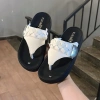 Dép kẹp nữ tam giác N7 dây bính, khoen tròn da mềm cao 3cm, nhẹ chân mũi tròn 6