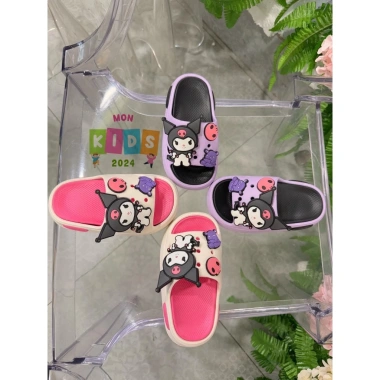 Dép kuromi bé gái EVA cao cấp 2.024 mẫu mới êm nhẹ, siêu mềm - Giá chỉ 85.000 VND