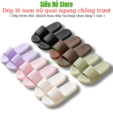 Dép lê COMB 3 nam nữ trong nhà, du lịch, chống trơn trượt – Siêu rẻ 29.900đ