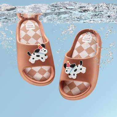 Dép lê Mario Trojan Shiba Inu trẻ em - Eva mềm, chống trượt, chống mùi, thời trang 3