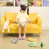 Dép lê Mario vàng cho bé gái - Đế mềm chống trượt, chống mùi, giảm 20% 5