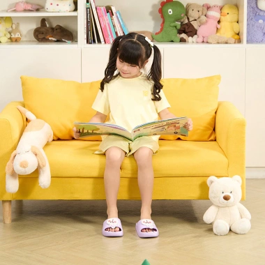 Dép lê mèo Mario Sakura hồng trẻ em - Chống trượt, chống mùi, giá chỉ 183.600đ 6