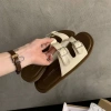 Dép lê nữ - Đế bằng hở ngón, quai ngang, thoải mái, sandal đi biển, giá 85.000₫ 3