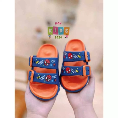 Dép lê SPIDERMAN cho bé - EVA siêu nhẹ, mềm êm chân, mẫu mới, giá 85.000₫ 4