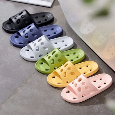 Dép Lỗ Đi Trong Nhà Tắm Chống Trơn Trượt, Thoáng Khí, Chống Nước - Giá 21.990 VND 3