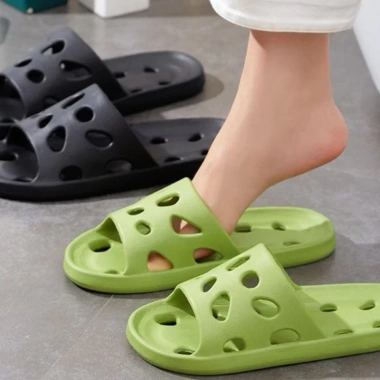 Dép Lỗ Đi Trong Nhà Tắm Chống Trơn Trượt, Thoáng Khí, Chống Nước - Giá 21.990 VND 4