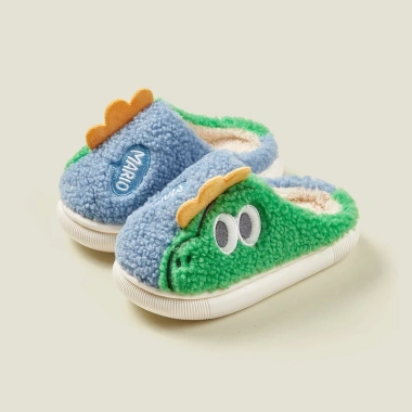 Dép lông cừu Mario hình khủng long dễ thương - Dép bông mùa đông cho bé, giá 196k 10