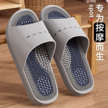 Dép massage nam 2.025, chống trượt, dùng trong nhà và phòng tắm, E3Q6, giá ưu đãi 2 Dép massage nam 2.025, chống trượt, dùng trong nhà và phòng tắm, E3Q6, giá ưu đãi 2