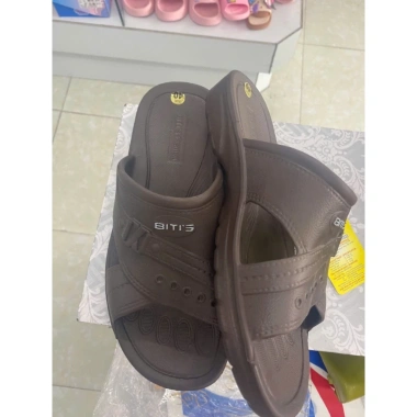 Dép nam Bitis DEM53.010 2 màu đen nâu - Siêu nhẹ, bền, giảm giá 99k giá gốc 118.8k