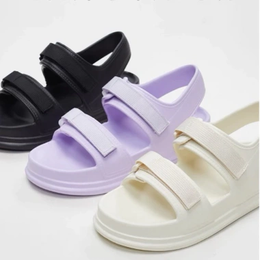 Dép Nam Nữ Dây Đeo Đôi Đi Biển, Sandal Đế Mềm 3.8cm, Chống Trơn Trượt - 175k