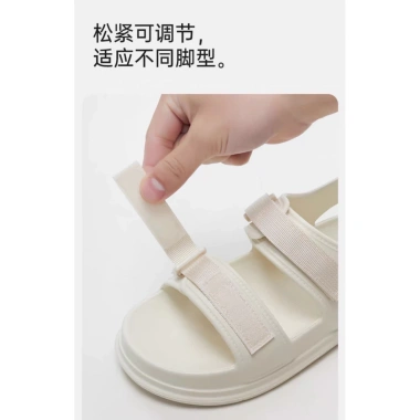 Dép Nam Nữ Dây Đeo Đôi Đi Biển, Sandal Đế Mềm 3.8cm, Chống Trơn Trượt - 175k 3