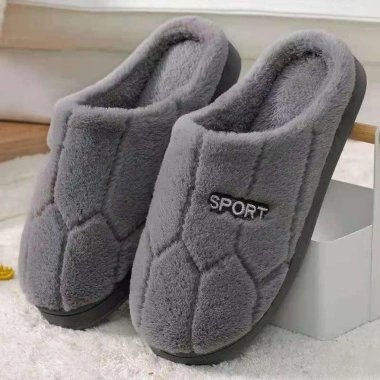 Dép NAMSHEVA cotton mùa đông nam - ấm áp, chống trượt, sang trọng, 95.472₫