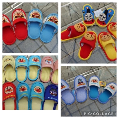 Dép nhà trẻ em Nhật Anpanman 1.121 - Giá 37.000đ, chất mềm, thiết kế dễ thương