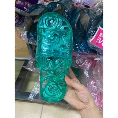 Dép nhựa HAENGBOKANJIP Hàn Quốc đi trong nhà đa màu - Nhẹ, chống trượt, 85.000 VND