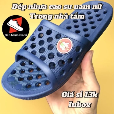 Dép nhựa lỗ đi trong nhà tắm nam nữ hình táo massa – Giá rẻ 21.000đ, chất lượng cao