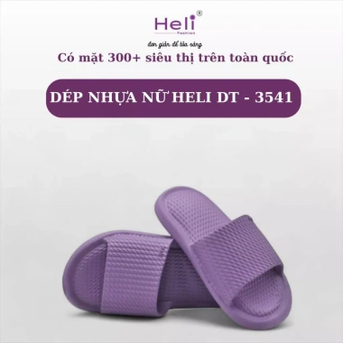 Dép nhựa nữ Heli DT 3.541 - Đệm êm ái, thoáng mát, giá chỉ 59.000 VNĐ 3 Dép nhựa nữ Heli DT 3.541 - Đệm êm ái, thoáng mát, giá chỉ 59.000 VNĐ 3