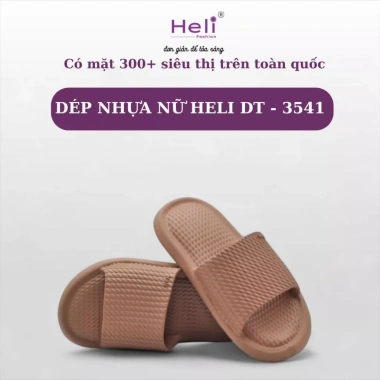 Dép nhựa nữ Heli DT 3.541 - Đệm êm ái, thoáng mát, giá chỉ 59.000 VNĐ 4 Dép nhựa nữ Heli DT 3.541 - Đệm êm ái, thoáng mát, giá chỉ 59.000 VNĐ 4