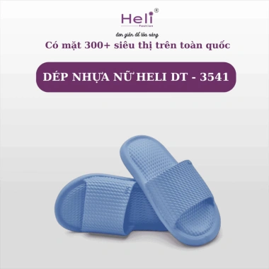 Dép nhựa nữ Heli DT 3.541 - Đệm êm ái, thoáng mát, giá chỉ 59.000 VNĐ 5 Dép nhựa nữ Heli DT 3.541 - Đệm êm ái, thoáng mát, giá chỉ 59.000 VNĐ 5