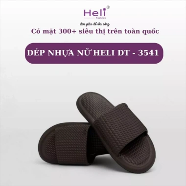 Dép nhựa nữ Heli DT 3.541 - Đệm êm ái, thoáng mát, giá chỉ 59.000 VNĐ 6 Dép nhựa nữ Heli DT 3.541 - Đệm êm ái, thoáng mát, giá chỉ 59.000 VNĐ 6