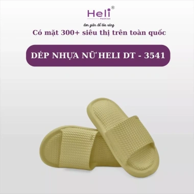 Dép nhựa nữ Heli DT 3.541 - Đệm êm ái, thoáng mát, giá chỉ 59.000 VNĐ