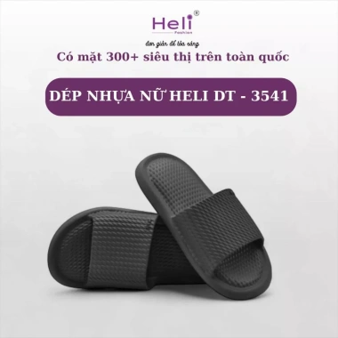 Dép nhựa nữ Heli DT 3.541 - Đệm êm ái, thoáng mát, giá chỉ 59.000 VNĐ 9 Dép nhựa nữ Heli DT 3.541 - Đệm êm ái, thoáng mát, giá chỉ 59.000 VNĐ 9