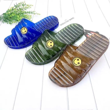 Dép nhựa trong dẻo Mặt Cười 098 - Siêu nhẹ, thoáng mát, dùng trong nhà và văn phòng, giảm còn 31.500 đồng