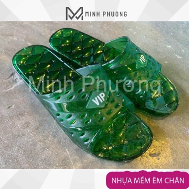 Dép nhựa Vip đa màu dễ cọ rửa, chống thấm nước, dùng trong nhà - chỉ 25.000₫