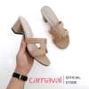 Dép Nữ Cao Gót Carnaval Quai Chữ H Hiện Đại Gót Vuông 5 Phân - Giá chỉ 199.700đ 3