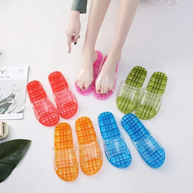 Dép Nữ Mùa Hè Massage Rỗng Rò Rị - Set Cặp Đôi Nhựa Siêu Thoải Mái, Giá 97.200₫ 3