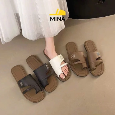 Dép nữ quai ngang đế mềm Mina 2.025 thoải mái đi chơi, đi biển, chỉ 41.997 đồng