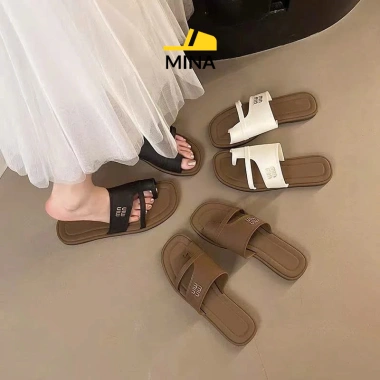 Dép nữ quai ngang đế mềm Mina 2.025 thoải mái đi chơi, đi biển, chỉ 41.997 đồng
