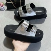 Dép Nữ Thời Trang cao 5cm quai Ngang, khóa Vuông da mềm, đế cao su êm nhẹ, không trơn trượt - 175k 6