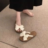 Dẹ́p Nữ Xỏ Ngón Đế Phẳng Hình Nơ Đi Hàng Ngày, Biển Size 36-41 Giày Zep Store 6